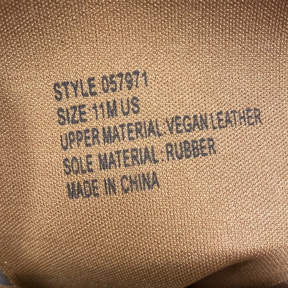 Charlotte Russe Rubber Soled Suede-Like Chunky Lace-Up Boots, Size 11 - Picture 8 of 9